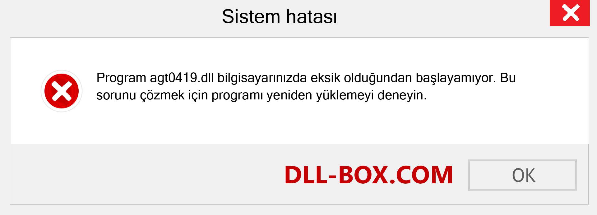 agt0419.dll dosyası eksik mi? Windows 7, 8, 10 için İndirin - Windows'ta agt0419 dll Eksik Hatasını Düzeltin, fotoğraflar, resimler